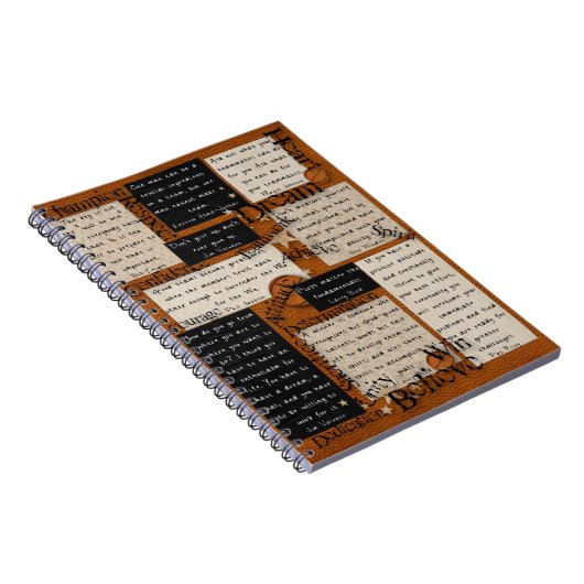 Basketball-Team-Inspirations-Notizbuch Notizblock (Rechte Seite)