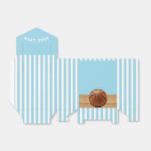 Basketball Team Light Blue Gevor Box Geschenkschachtel (Ungefaltet)