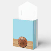 Basketball Team Light Blue Gevor Box Geschenkschachtel (Geöffnet)