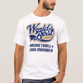 Basketball-Team-Manager-Geschenk T-Shirt (Vorderseite)