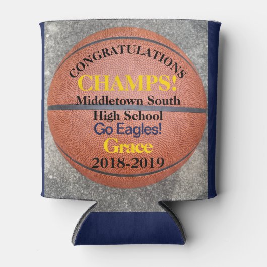 Basketball Team Player kann kühlen Dosenkühler (Vorderseite)