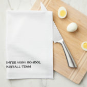 Basketball Team Spieler Handtuch (Viertel Falte)