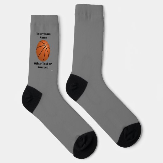 Basketball Team Spirit Socks HAMbyWG Socken (Rechts)
