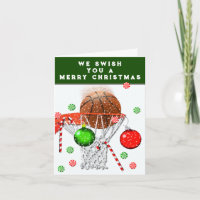 Basketball Team Weihnachten