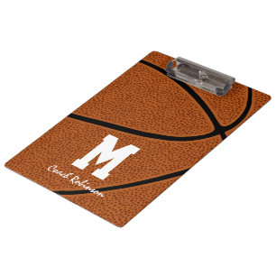 Basketball-Teamcoach-Geschenke mit individuelle Na Klemmbrett