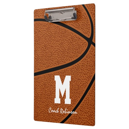 Basketball-Teamcoach-Geschenke mit individuelle Na Klemmbrett (Links)