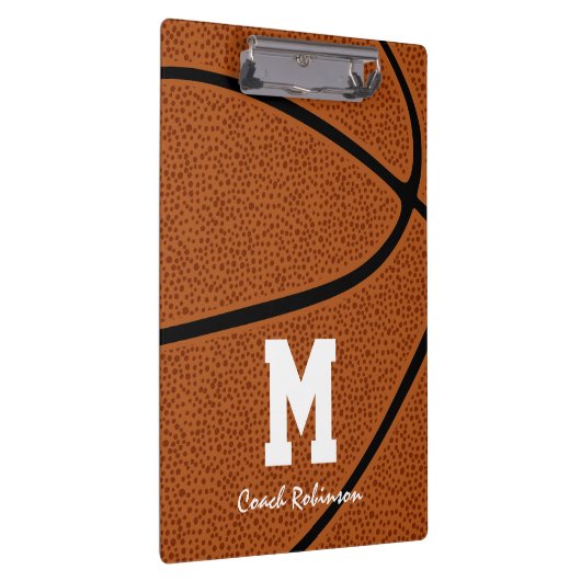 Basketball-Teamcoach-Geschenke mit individuelle Na Klemmbrett (Rechts)