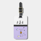 Basketball Teammates Sport Gepäckanhänger (Vorderseite vertikal)