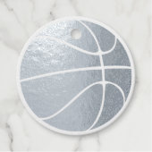 Basketball Teamname oder Text Custom Sports Real Geschenkanhänger (Vorderseite)
