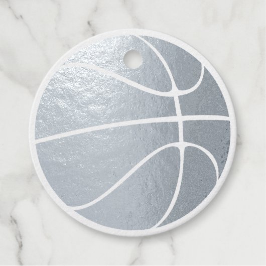 Basketball Teamname oder Text Custom Sports Real Geschenkanhänger (Vorderseite)
