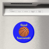 Basketball Teamwork Magnet (In Situ (Geschirrspüler))