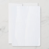 Basketball Teddy Bear Einladung zum ersten Geburts (Rückseite)