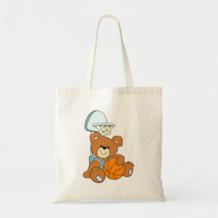 Basketball-Teddybär Tragetasche