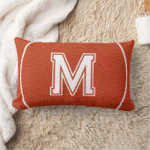 Basketball Textured Sports Lendenkissen (Decke)