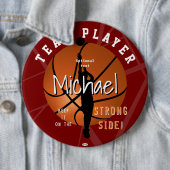 Basketball-Thema Button HAMbyWG (Beispiel)