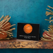 Basketball-Thema Fotoplatte (Seite)