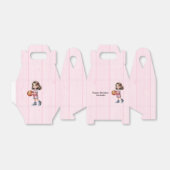 Basketball Thema Geburtstagsparty für Mädchen Geschenkschachtel (Ungefaltet)