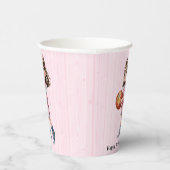 Basketball Thema Geburtstagsparty für Mädchen Pappbecher (Rechts)