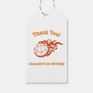 Basketball-Thema  Geschenkanhänger