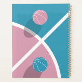 Basketball-Thema Planer (Rückseite)