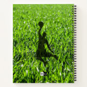 Basketball Themed Notebook Notizblock (Rückseite)