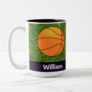 Basketball Themencoffee Cup der Tasse