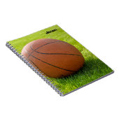 Basketball-ThemenNotebook Notizblock (Rechte Seite)