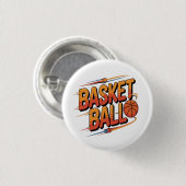 Basketball Thrill Button (Vorne & Hinten)