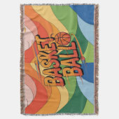 Basketball Thrill Decke (Vorderseite Vertikal)