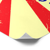 basketball Throw Vote Sports-Themed Voting Poster  (Ecke)