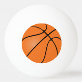 Basketball, Tischtennisball (Rückseite)