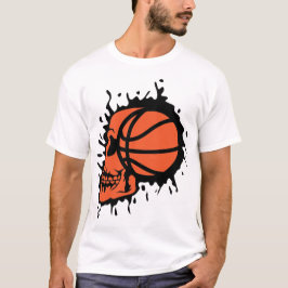 Basketball-Totenprofil T-Shirt