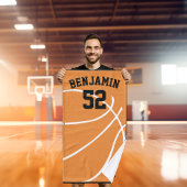 Basketball trägt Tuch, Trainerbadtuch zur Schau Handtuch