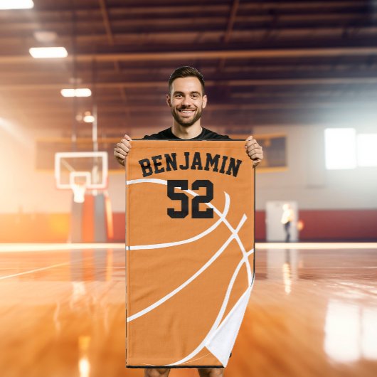 Basketball trägt Tuch, Trainerbadtuch zur Schau Handtuch