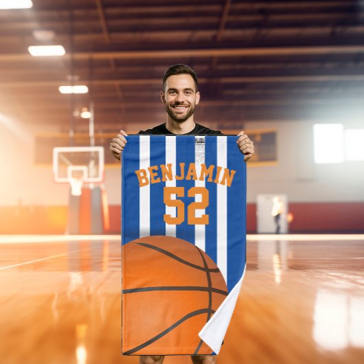 Basketball trägt Tuch, Trainerbadtuch zur Schau Handtuch