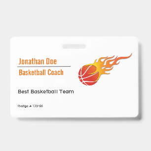 Basketball-Trainer Ausweis