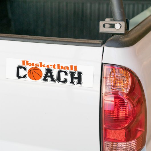 Basketball-Trainer Autoaufkleber (Auf Lkw)