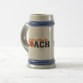 Basketball-Trainer Bierglas (Vorderseite Links)