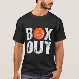 Basketball-Trainer Box Out Slogan Geschenk-T-Shirt T-Shirt