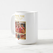 Basketball-Trainer Collage Team 4 Foto Kaffeetasse (Vorderseite Links)
