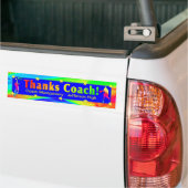 Basketball-Trainer danken Ihnen Autoaufkleber (Auf Lkw)