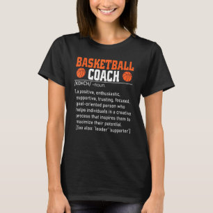 Basketball-Trainer Definition T-Shirt Männer Fraue