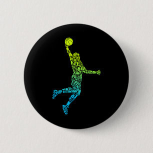 Basketball Trainer Dunkelheit Kinder Männer Boys B Button