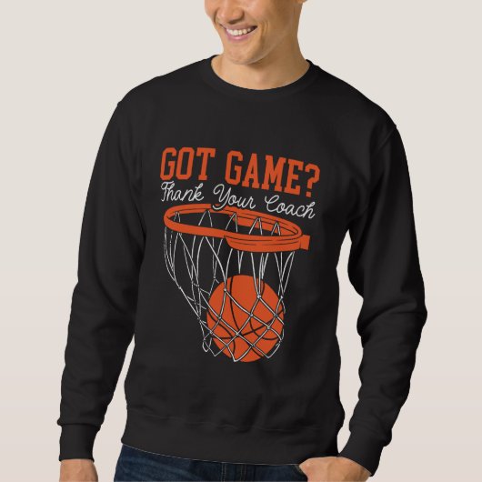 Basketball Trainer Hooper Basketball L Sweatshirt (Vorderseite)