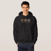 Basketball-Trainer-individueller Name Hoodie (Vorne ganz)