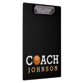 Basketball-Trainer-individueller Name Klemmbrett (Rechts)