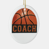 Basketball-Trainer Keramik Ornament (Rechts)