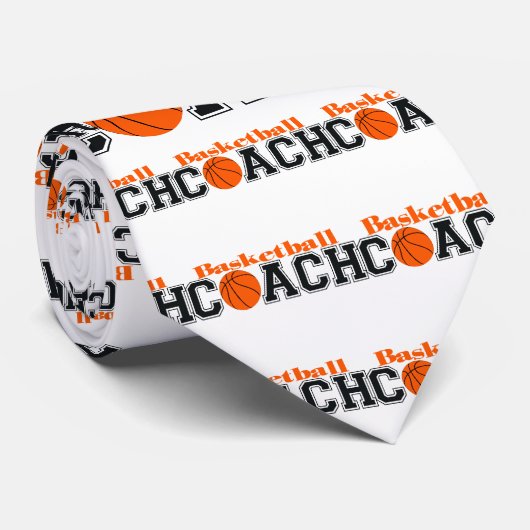 Basketball-Trainer Krawatte (Gerollt)