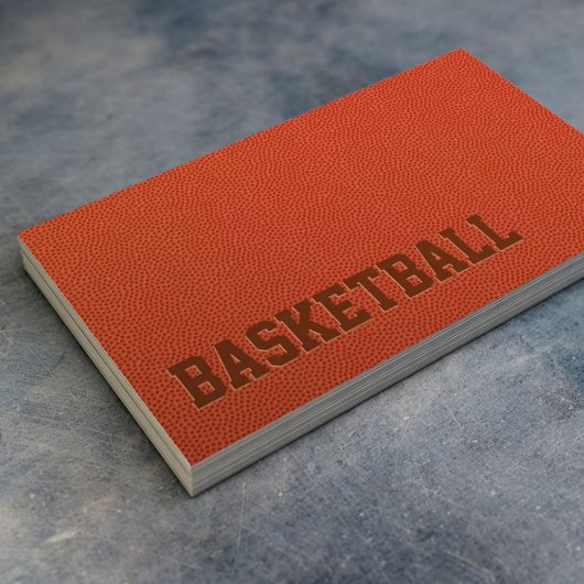 Basketball Trainer Minimalistisch Visitenkarte