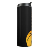 Basketball-Trainer-personalisierte Trendy moderne Thermosbecher (Nach links gedreht)